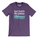 Don't Seattle My Spokane Men/Unisex T-Shirt-Team Purple-Allegiant Goods Co. Vintage Sports Apparel
