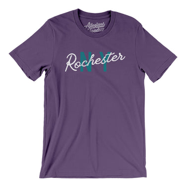 Rochester Ny Overprinted Men/Unisex T-Shirt-Allegiant Goods Co. Vintage Sports Apparel
