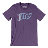 Utah Pennant Men/Unisex T-Shirt-Allegiant Goods Co. Vintage Sports Apparel