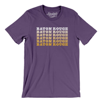Baton Rouge Repeat Men/Unisex T-Shirt-Allegiant Goods Co. Vintage Sports Apparel
