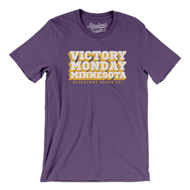 Victory Monday Minnesota Men/Unisex T-Shirt-Allegiant Goods Co. Vintage Sports Apparel
