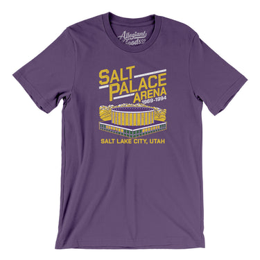 Salt Palace Arena Men/Unisex T-Shirt-Allegiant Goods Co. Vintage Sports Apparel