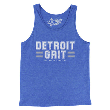 Detroit Grit Men/Unisex Tank Top-Allegiant Goods Co. Vintage Sports Apparel