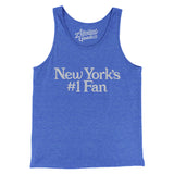 New York's Number 1 Fan Men/Unisex Tank Top-Allegiant Goods Co. Vintage Sports Apparel