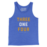 St Louis 314 Men/Unisex Tank Top-True Royal TriBlend-Allegiant Goods Co. Vintage Sports Apparel