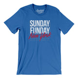 Sunday Funday New York Men/Unisex T-Shirt-Allegiant Goods Co. Vintage Sports Apparel