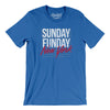 Sunday Funday New York Men/Unisex T-Shirt-True Royal-Allegiant Goods Co. Vintage Sports Apparel