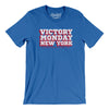 Victory Monday New York Men/Unisex T-Shirt-True Royal-Allegiant Goods Co. Vintage Sports Apparel