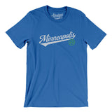 Minneapolis Vintage Script Men/Unisex T-Shirt-Allegiant Goods Co. Vintage Sports Apparel