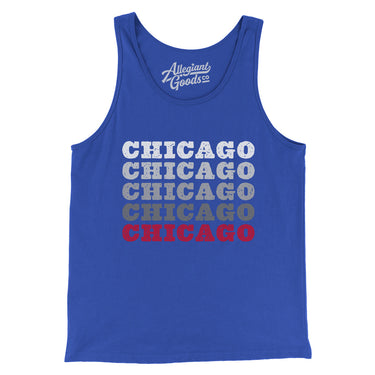 Chicago Repeat Men/Unisex Tank Top-Allegiant Goods Co. Vintage Sports Apparel