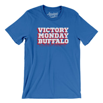Victory Monday Buffalo Men/Unisex T-Shirt-Allegiant Goods Co. Vintage Sports Apparel