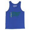 Dallas Pennant Men/Unisex Tank Top-True Royal-Allegiant Goods Co. Vintage Sports Apparel