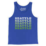 Seattle Repeat Men/Unisex Tank Top-Allegiant Goods Co. Vintage Sports Apparel