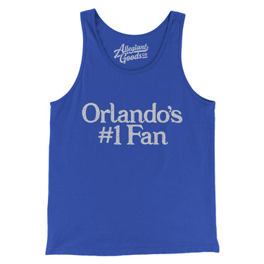 Orlando's Number 1 Fan Men/Unisex Tank Top-Allegiant Goods Co. Vintage Sports Apparel
