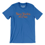 New York's Number 1 Fan Men/Unisex T-Shirt-Allegiant Goods Co. Vintage Sports Apparel