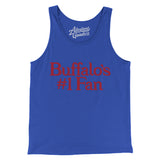 Buffalo's Number 1 Fan Men/Unisex Tank Top-Allegiant Goods Co. Vintage Sports Apparel