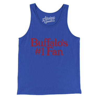 Buffalo's Number 1 Fan Men/Unisex Tank Top-Allegiant Goods Co. Vintage Sports Apparel