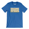 Victory Monday Los Angeles Men/Unisex T-Shirt-True Royal-Allegiant Goods Co. Vintage Sports Apparel