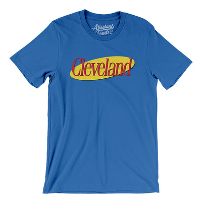 Cleveland Seinfeld Men/Unisex T-Shirt-True Royal-Allegiant Goods Co. Vintage Sports Apparel