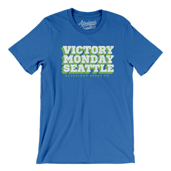 Victory Monday Seattle Men/Unisex T-Shirt-Allegiant Goods Co. Vintage Sports Apparel
