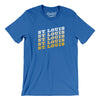 St Louis Vintage Repeat Men/Unisex T-Shirt-True Royal-Allegiant Goods Co. Vintage Sports Apparel