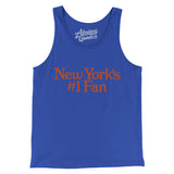 New York's Number 1 Fan Men/Unisex Tank Top-Allegiant Goods Co. Vintage Sports Apparel