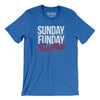 Sunday Funday Buffalo Men/Unisex T-Shirt-True Royal-Allegiant Goods Co. Vintage Sports Apparel