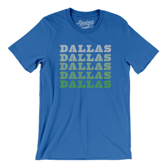 Dallas Repeat Men/Unisex T-Shirt-Allegiant Goods Co. Vintage Sports Apparel