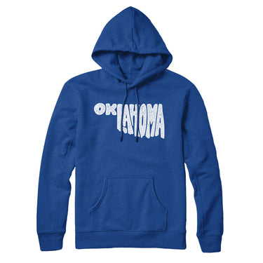 Oklahoma State Shape Text Hoodie-Allegiant Goods Co. Vintage Sports Apparel