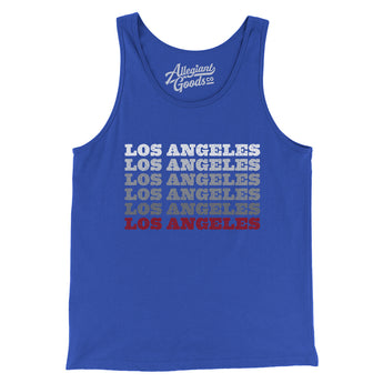 Los Angeles Repeat Men/Unisex Tank Top-Allegiant Goods Co. Vintage Sports Apparel