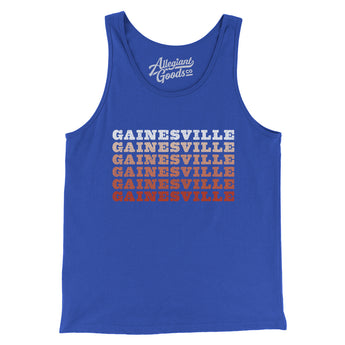 Gainesville Repeat Men/Unisex Tank Top-Allegiant Goods Co. Vintage Sports Apparel