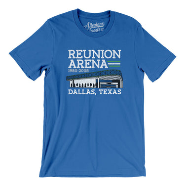 Reunion Arena Men/Unisex T-Shirt-Allegiant Goods Co. Vintage Sports Apparel