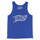 Indy Pennant Men/Unisex Tank Top-Allegiant Goods Co. Vintage Sports Apparel