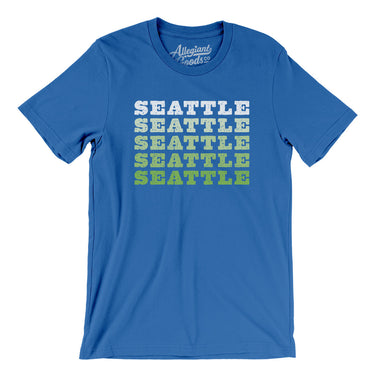 Seattle Repeat Men/Unisex T-Shirt-Allegiant Goods Co. Vintage Sports Apparel