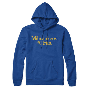 Milwaukee's Number 1 Fan Hoodie-Allegiant Goods Co. Vintage Sports Apparel