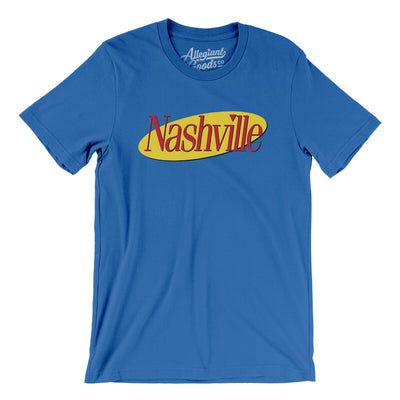 Nashville Seinfeld Men/Unisex T-Shirt-True Royal-Allegiant Goods Co. Vintage Sports Apparel