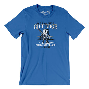 Sacramento Gilt Edge Men/Unisex T-Shirt-Allegiant Goods Co. Vintage Sports Apparel