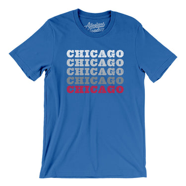 Chicago Repeat Men/Unisex T-Shirt-Allegiant Goods Co. Vintage Sports Apparel