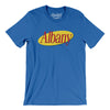 Albany Seinfeld Men/Unisex T-Shirt-True Royal-Allegiant Goods Co. Vintage Sports Apparel