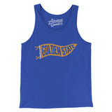 Golden State Pennant Men/Unisex Tank Top-Allegiant Goods Co. Vintage Sports Apparel