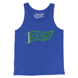 Seattle Pennant Men/Unisex Tank Top-Allegiant Goods Co. Vintage Sports Apparel