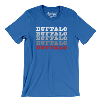 Buffalo Repeat Men/Unisex T-Shirt-Allegiant Goods Co. Vintage Sports Apparel