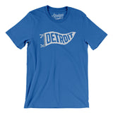 Detroit Pennant Men/Unisex T-Shirt-Allegiant Goods Co. Vintage Sports Apparel