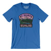 Mt. Rainier National Park Badge Men/Unisex T-Shirt-True Royal-Allegiant Goods Co. Vintage Sports Apparel