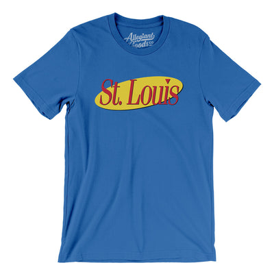 St Louis Seinfeld Men/Unisex T-Shirt-True Royal-Allegiant Goods Co. Vintage Sports Apparel
