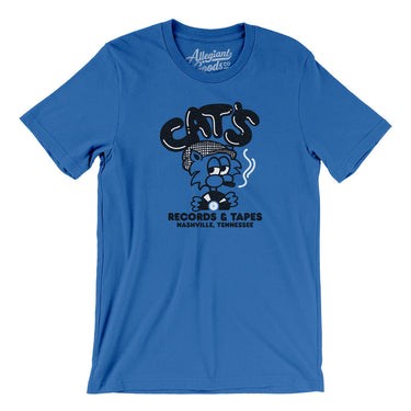 Cat's Records and Tapes in True Royal Color