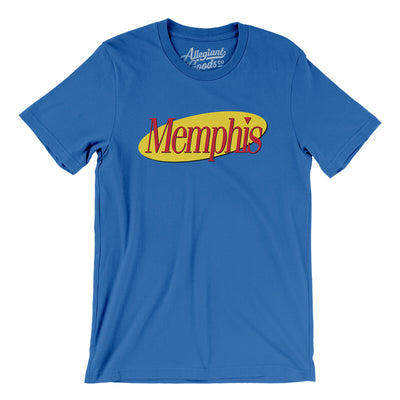 Memphis Seinfeld Men/Unisex T-Shirt-True Royal-Allegiant Goods Co. Vintage Sports Apparel