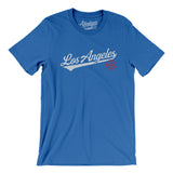 Los Angeles Vintage Script Men/Unisex T-Shirt-Allegiant Goods Co. Vintage Sports Apparel