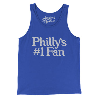Philly's Number 1 Fan Men/Unisex Tank Top-Allegiant Goods Co. Vintage Sports Apparel