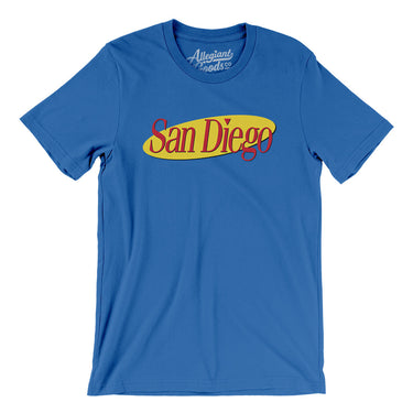 San Diego Seinfeld Men/Unisex T-Shirt-Allegiant Goods Co. Vintage Sports Apparel